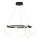 Zuma Line - Lámpara LED colgante LED/58W/230V 3000/4000/6000K negro
