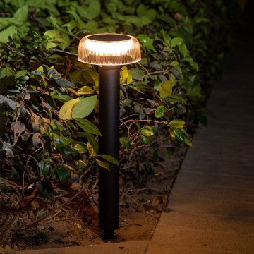 Zuma Line - Lámpara solar LED LED/2,5W/2000 mAh IP44 negro