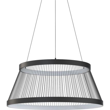 Zuma Line - Lámpara de araña LED regulable LED/53W/230V 2700-6000K negro + control remoto