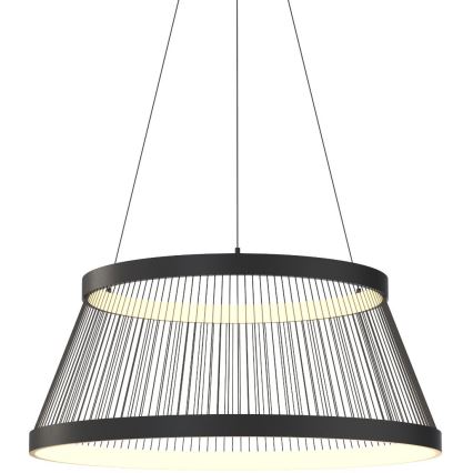 Zuma Line - Lámpara de araña LED regulable LED/53W/230V 2700-6000K negro + control remoto