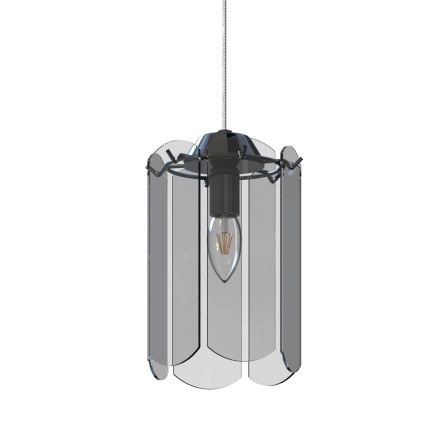 Zuma Line - Lámpara colgante 1xE14/40W/230V negro