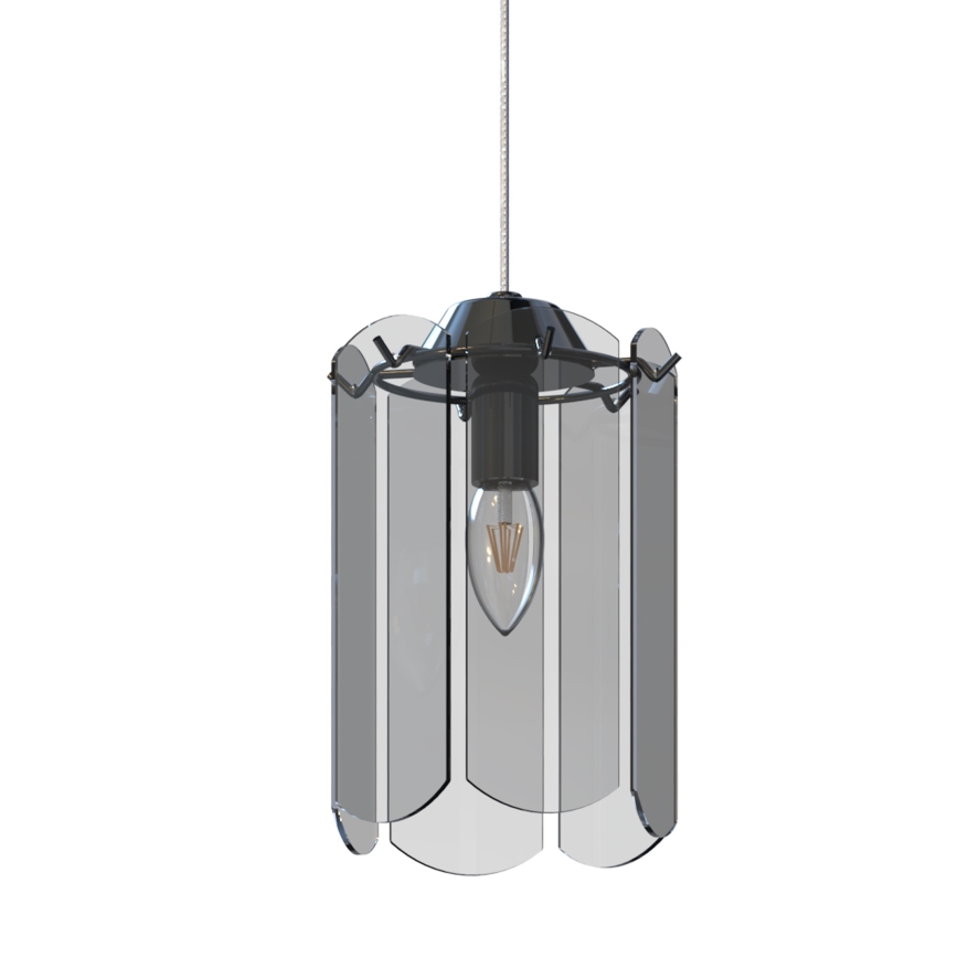 Zuma Line - Lámpara colgante 1xE14/40W/230V negro