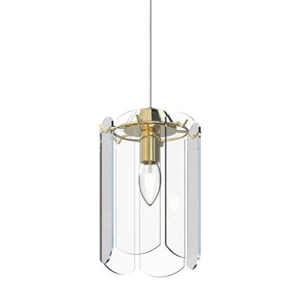 Zuma Line - Lámpara colgante 1xE14/40W/230V dorado