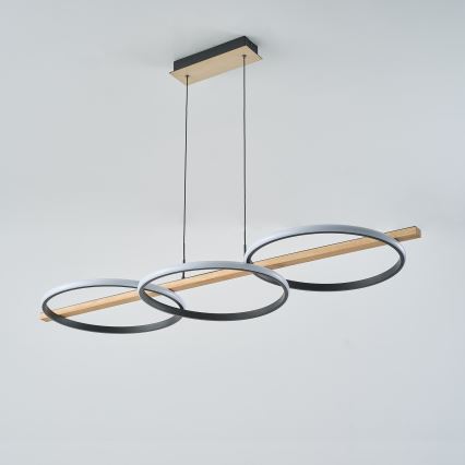 Zuma Line - Lámpara de araña LED regulable LED/35W/230V