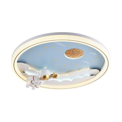 Línea Zuma - Plafón LED regulable para niños LED/42W/230V 3000/5700K astronauta