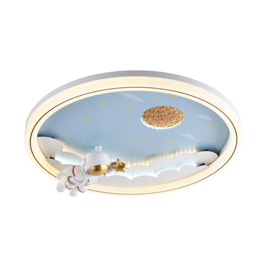 Línea Zuma - Plafón LED regulable para niños LED/42W/230V 3000/5700K astronauta