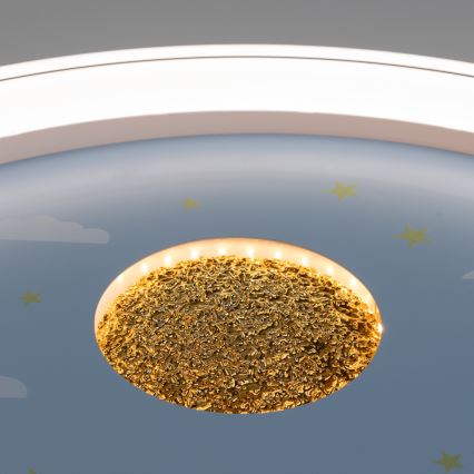 Línea Zuma - Plafón LED regulable para niños LED/42W/230V 3000/5700K astronauta