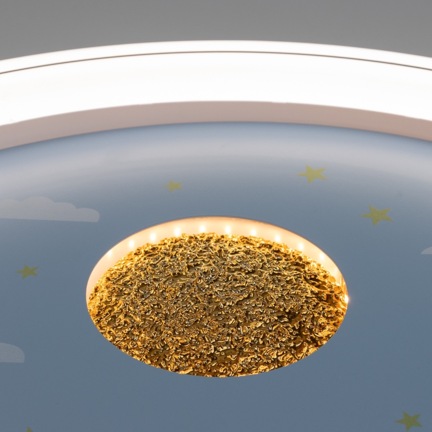 Línea Zuma - Plafón LED regulable para niños LED/42W/230V 3000/5700K astronauta