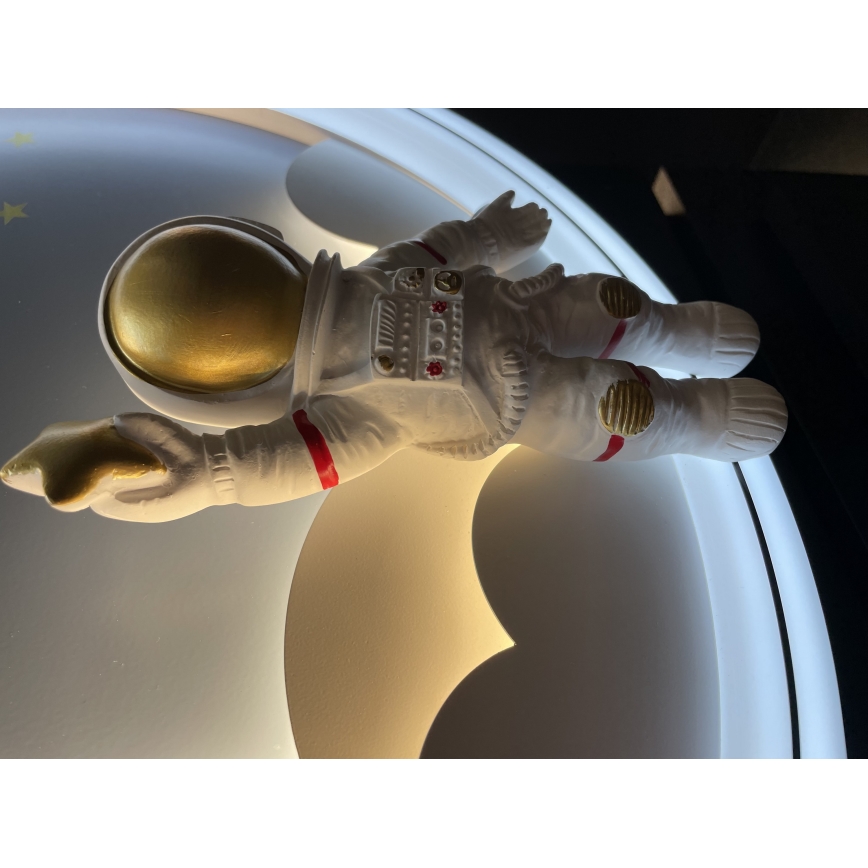 Línea Zuma - Plafón LED regulable para niños LED/42W/230V 3000/5700K astronauta