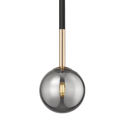 Zuma Line - Lámpara colgante 1xG9/4W/230V negro