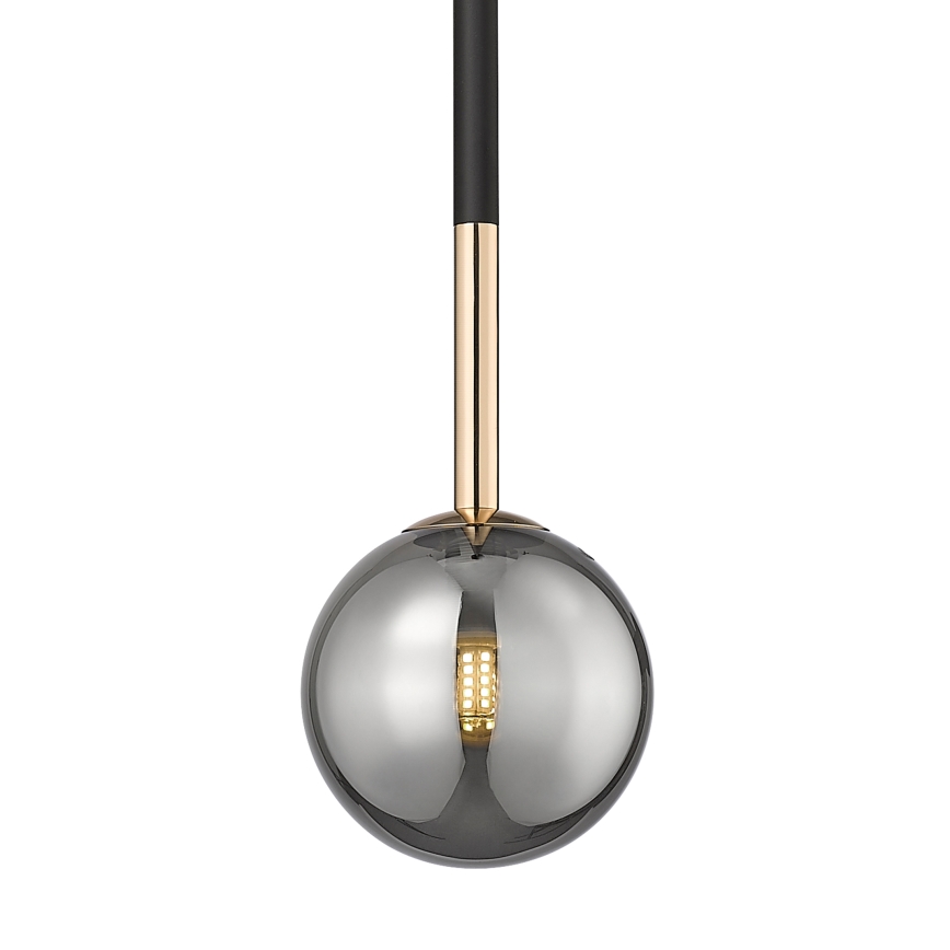 Zuma Line - Lámpara colgante 1xG9/4W/230V negro