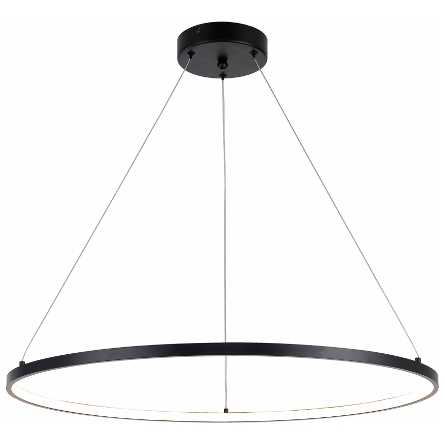 Zuma Line - Lámpara LED colgante LED/32W/230V 3000/4000/6000K diá. 60 cm negro