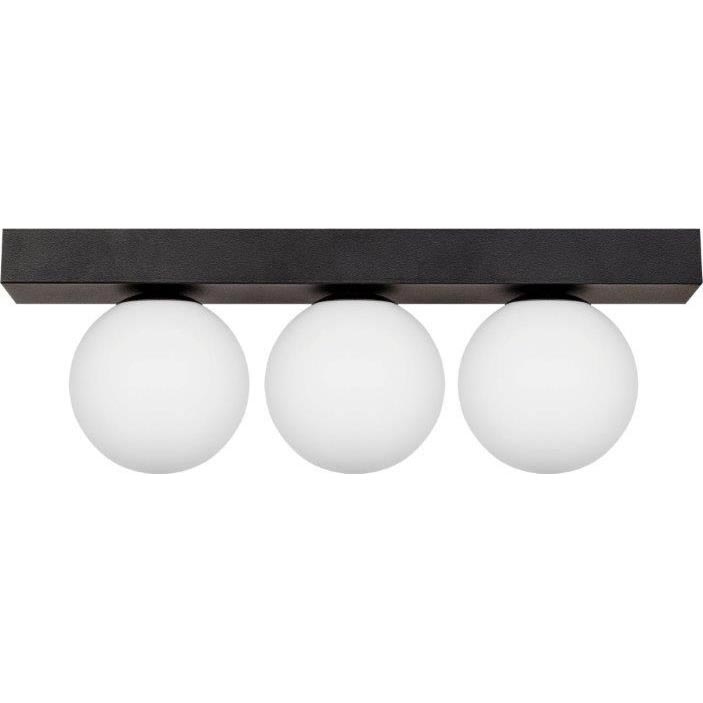 Zuma Line - Plafón 3xG9/8W/230V 46,5 cm negro