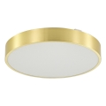 Zuma Line - Plafón de baño LED regulable LED/36W/230V 3000-6000K d. 40 cm IP44 dorado + mando a distancia