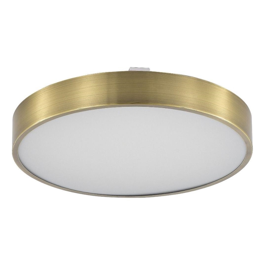 Zuma Line - Plafón de baño LED regulable LED/50W/230V 3000-6000K d. 50 cm IP44 latón + mando a distancia