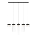 Zuma Line - Plafón de cristal sobre cable 5xG9/28W/230V