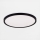 Zuma Line - Plafón LED regulable LED/26,5W/230V + LED/6,5W 3000/4000/5500K diá. 32 cm negro