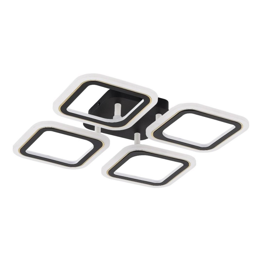 Zuma Line - Plafón LED regulable LED/30W/230V 3000-6000K negro + control remoto