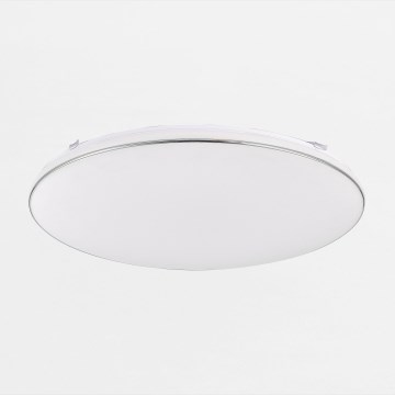 Zuma Line - Plafón LED regulable LED/48W/230V diá. 53 cm cromo brillante