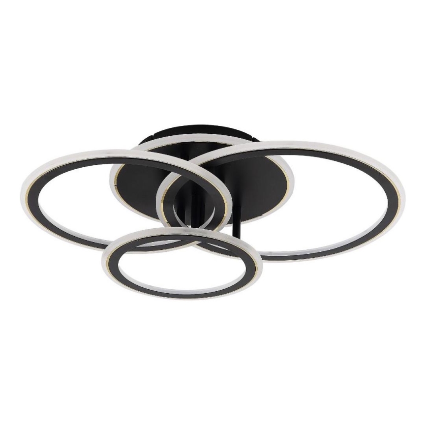 Zuma Line - Plafón LED regulable LED/55W/230V 3000-6000K negro + control remoto
