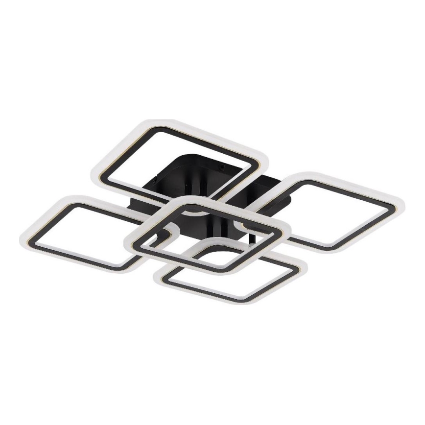 Zuma Line - Plafón LED regulable LED/55W/230V 3000-6000K negro + control remoto