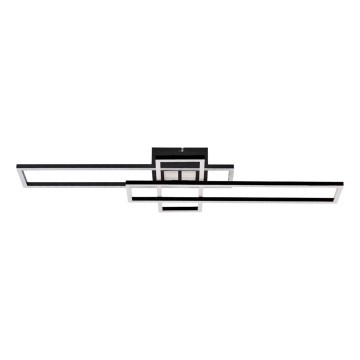 Zuma Line - Plafón LED regulable LED/55W/230V 3000-6000K negro + control remoto