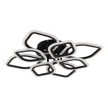 Zuma Line - Plafón LED regulable LED/75W/230V 3000-6000K negro + control remoto
