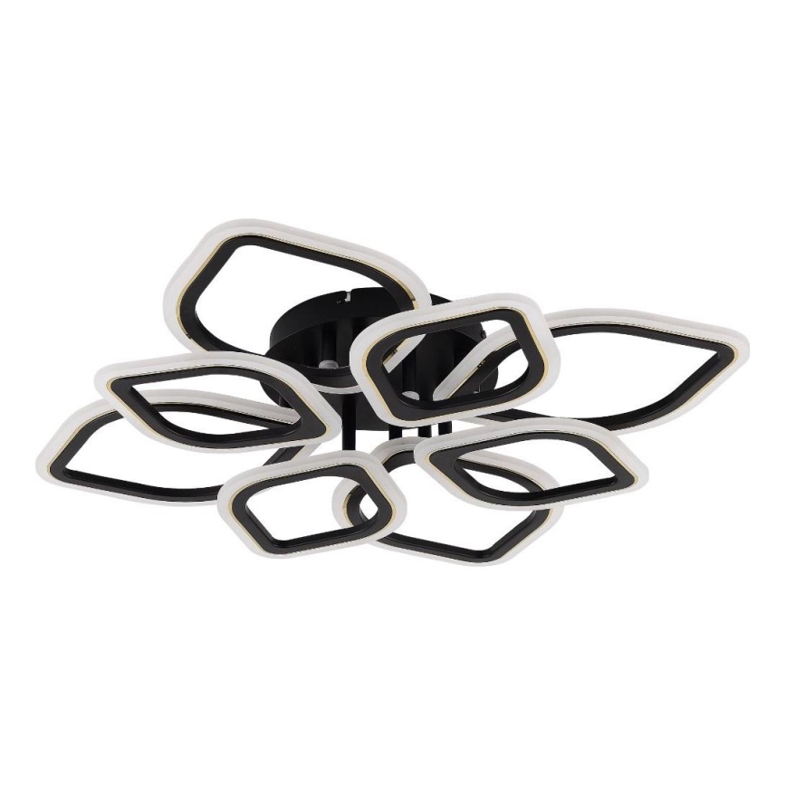 Zuma Line - Plafón LED regulable LED/75W/230V 3000-6000K negro + control remoto