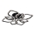Zuma Line - Plafón LED regulable LED/75W/230V 3000-6000K negro + control remoto