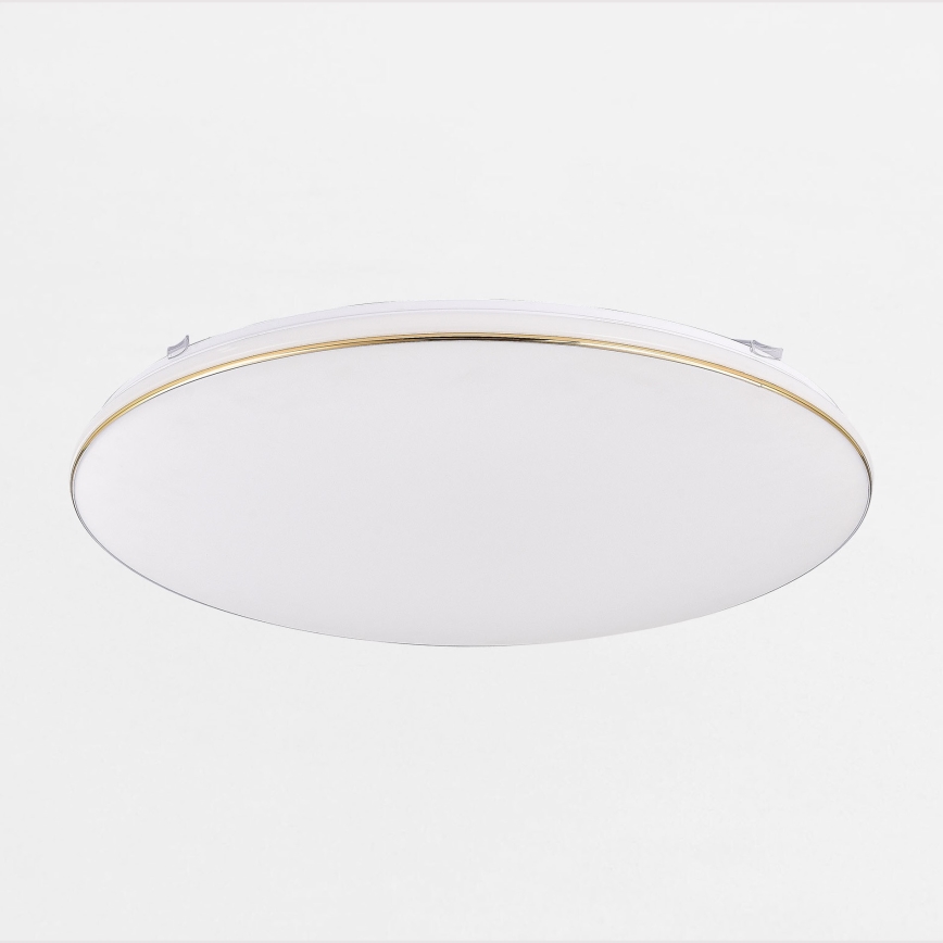 Zuma Line - Plafón LED regulable OMAR LED/48W/230V diá. 53 cm dorado