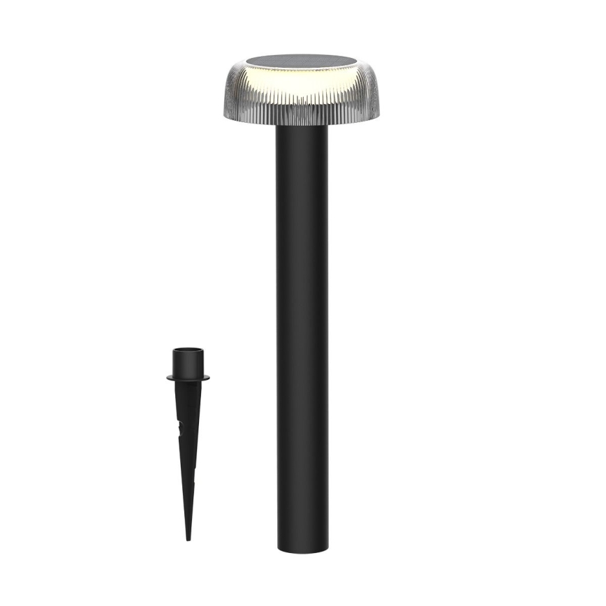 Zuma Line - Lámpara solar LED LED/2,5W/2000 mAh IP44 negro