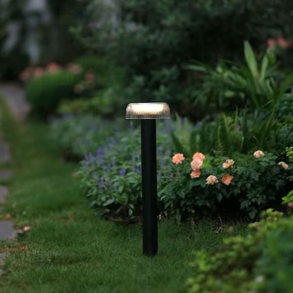 Zuma Line - Lámpara solar LED LED/2,5W/2000 mAh IP44 negro