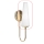 Zuma Line - Vidrio de repuesto para lámpara de araña y pared lámpara E14 diá. 7 cm