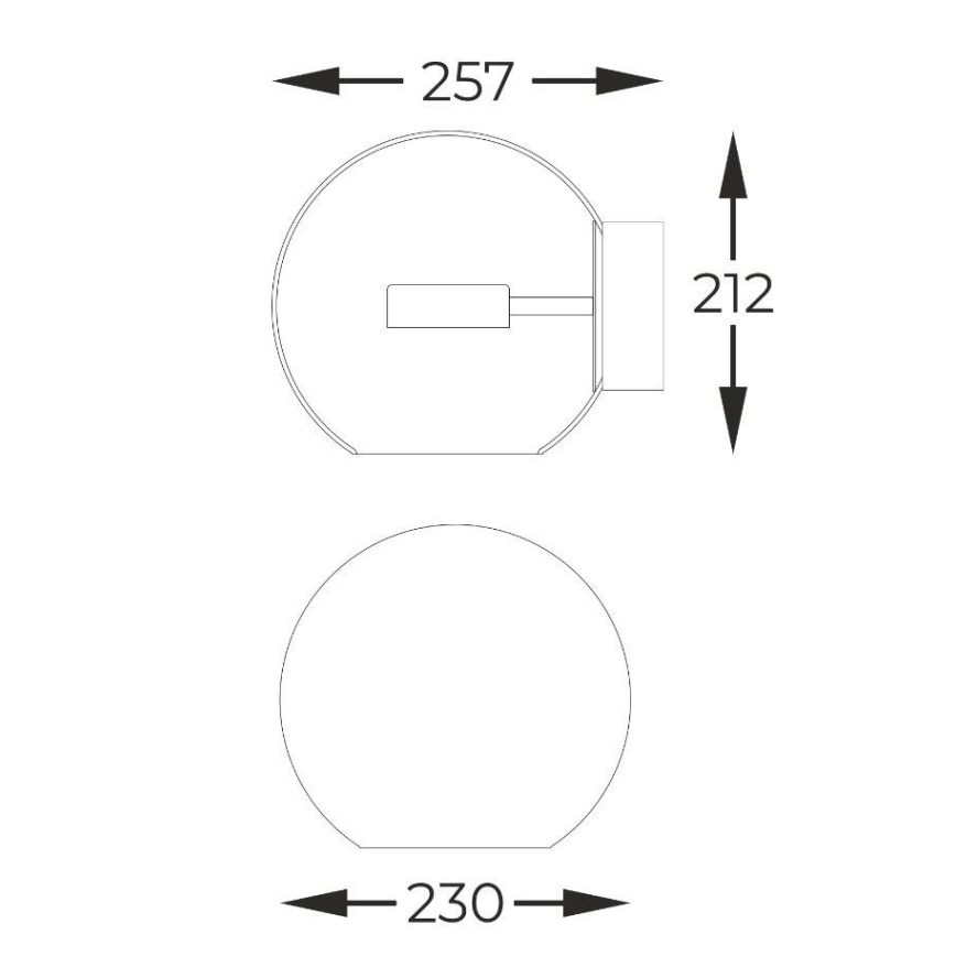 Zuma Line - Aplique LED LED/5W/230V cromo brillante