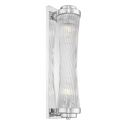 Zuma Line - Aplique 2xE14/60W/230V cromo brillante