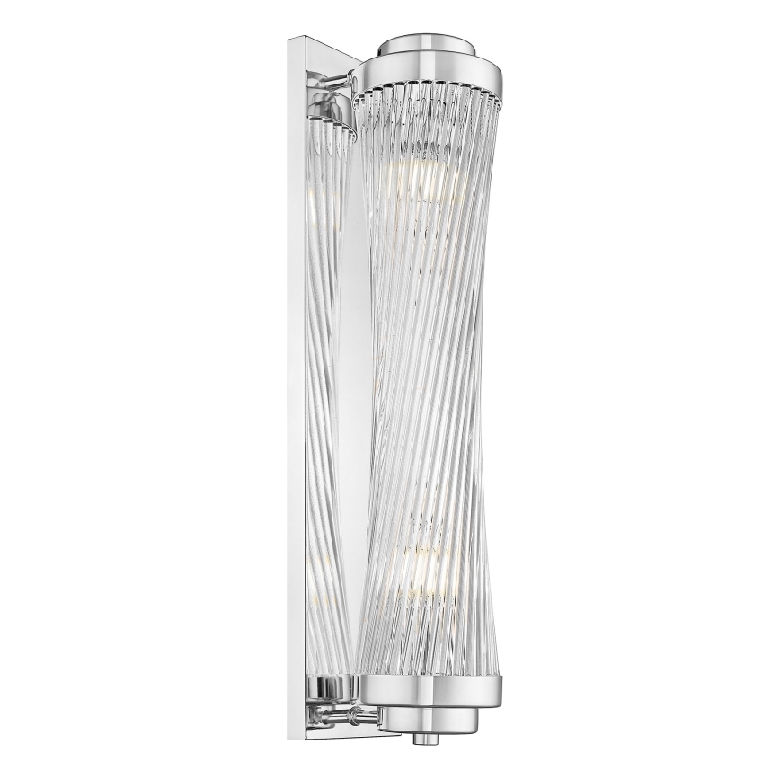 Zuma Line - Aplique 2xE14/60W/230V cromo brillante