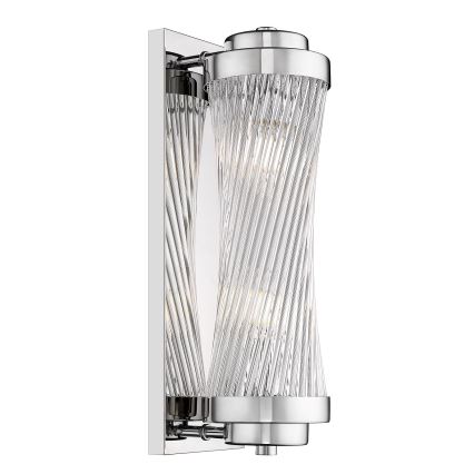 Zuma Line - Aplique 2xE14/60W/230V cromo brillante