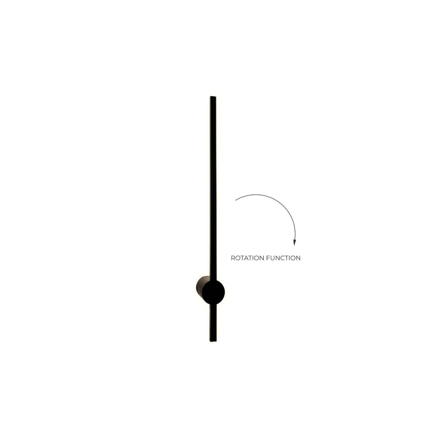 Zuma Line - Aplique LED LED/8W/230V 60 cm negro