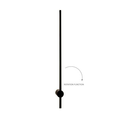Zuma Line - Aplique LED LED/12W/230V 90 cm negro