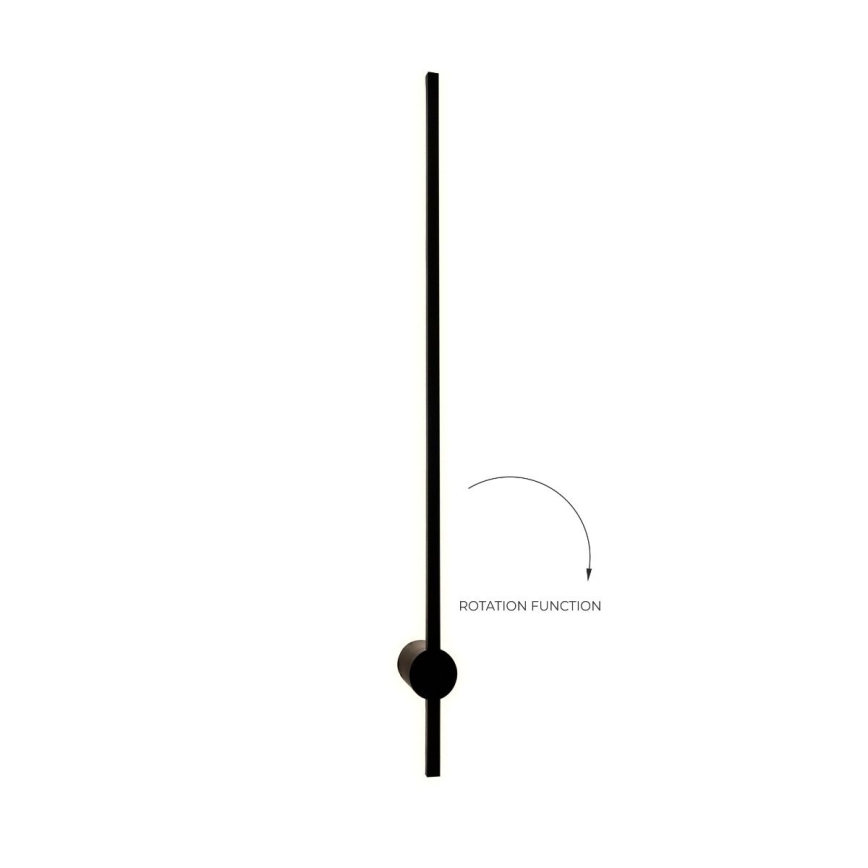 Zuma Line - Aplique LED LED/12W/230V 90 cm negro